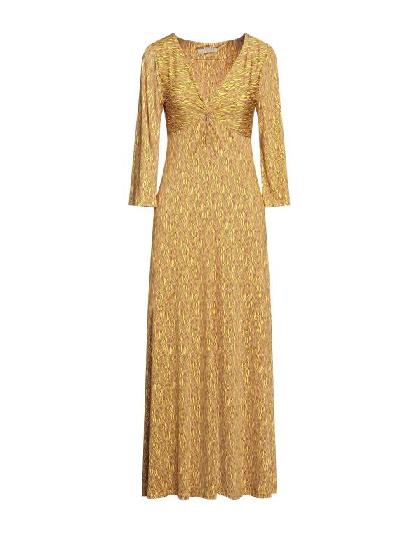 【送料無料】 ビートライス レディース ワンピース トップス Long dress Yellow