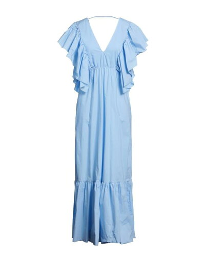 【送料無料】 ハブワン レディース ワンピース トップス Long dress Sky blue 【送料無料】 ハブワン レディース ワンピース トップス Long dress Sky blue