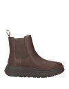 【送料無料】 フィットフロップ レディース ブーツ レインブーツ ブーティ シューズ Ankle boot Dark brown