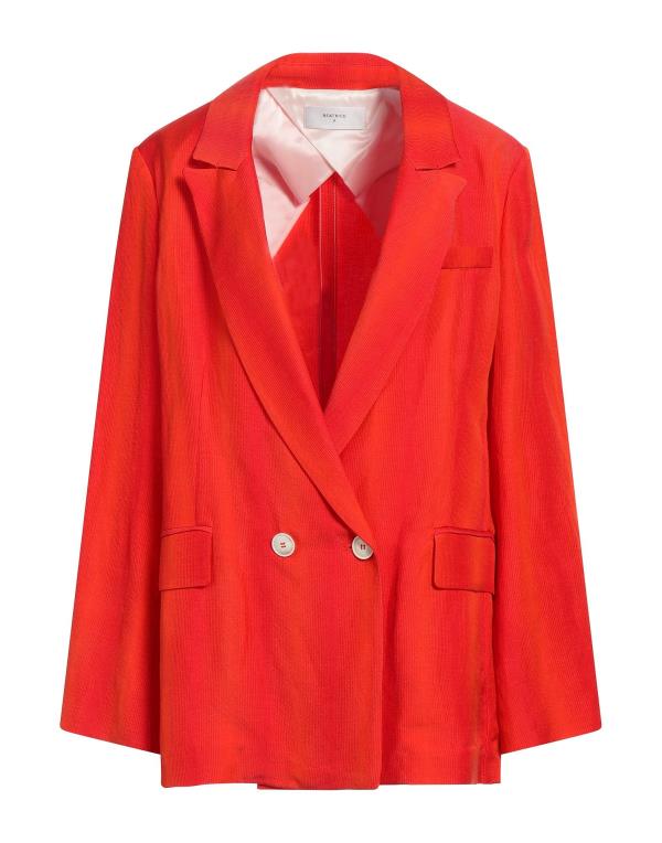 【送料無料】 ビートライス レディース ジャケット・ブルゾン ブレザー アウター Blazer Orange