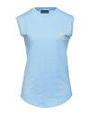 【送料無料】 ジュゼッペザノッティ レディース Tシャツ トップス T-shirt Sky blue