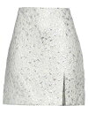 エムエスジイエム 【送料無料】 エムエスジイエム レディース スカート ボトムス Mini skirt White