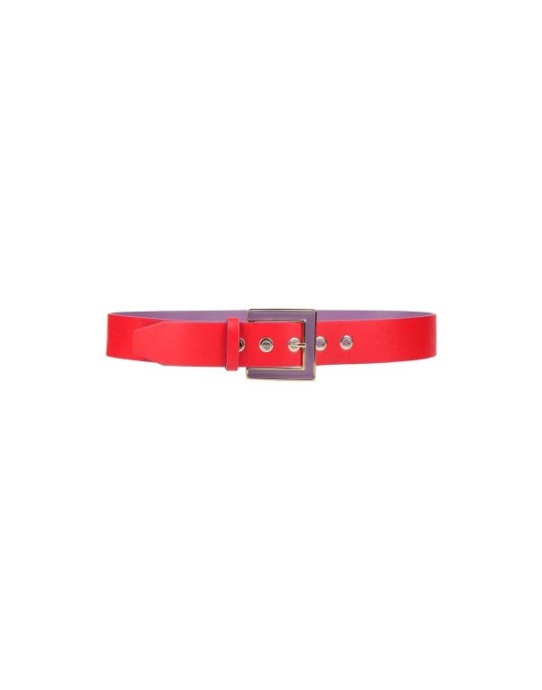 ミッソーニ 【送料無料】 エム ミッソーニ レディース ベルト アクセサリー Regular belt Red