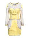 【送料無料】 モスキーノ レディース ワンピース トップス Short dress Yellow