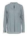 【送料無料】 キャリバン レディース シャツ ブラウス トップス Blouse Blue