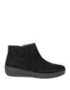 【送料無料】 フィットフロップ レディース ブーツ レインブーツ ブーティ シューズ Ankle boot Black