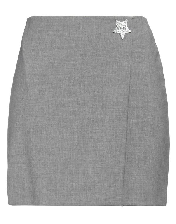 エムエスジイエム 【送料無料】 エムエスジイエム レディース スカート ボトムス Mini skirt Grey