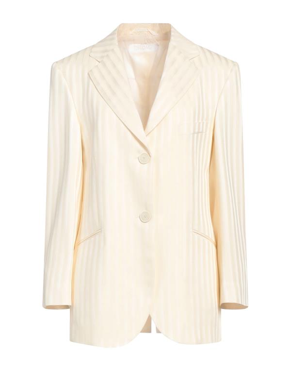 【送料無料】 ドローム レディース ジャケット・ブルゾン ブレザー アウター Blazer Ivory