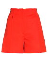 【送料無料】 ジル・サンダー レディース ハーフパンツ・ショーツ ボトムス Shorts & Bermuda Red