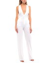 【送料無料】 ディースクエアード レディース ジャンプスーツ トップス Jumpsuit/one piece White