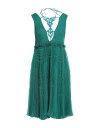 【送料無料】 アルベルタ フェレッティ レディース ワンピース トップス Midi dress Deep jade