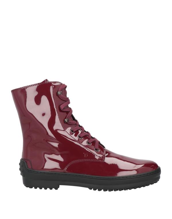 トッズ ブーツ レディース 【送料無料】 トッズ レディース ブーツ・レインブーツ ブーティ シューズ Ankle boot Burgundy