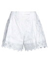 【送料無料】 シモーネ・ロシャ レディース ハーフパンツ・ショーツ ボトムス Shorts & Bermuda White