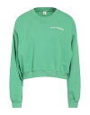 【送料無料】 スポーティ アンド リッチ レディース パーカー・スウェット アウター Sweatshirt Emerald green