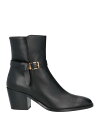 【送料無料】 トッズ レディース ブーツ・レインブーツ ブーティ シューズ Ankle boot Black