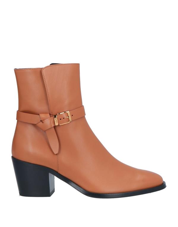 トッズ ブーツ レディース 【送料無料】 トッズ レディース ブーツ・レインブーツ ブーティ シューズ Ankle boot Tan