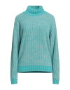 【送料無料】 ドルモア レディース ニット・セーター アウター Cashmere blend Turquoise