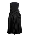 【送料無料】 ビクターアンドロルフ レディース ワンピース トップス Midi dress Black