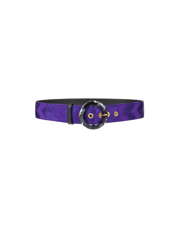 ミッソーニ 【送料無料】 ミッソーニ レディース ベルト アクセサリー Regular belt Purple