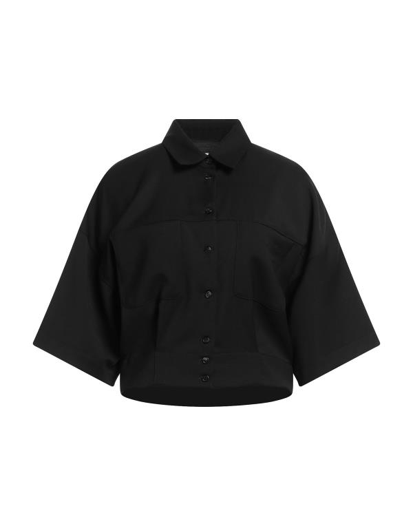 【送料無料】 アンブッシュ レディース シャツ トップス Solid color shirts & blouses Black