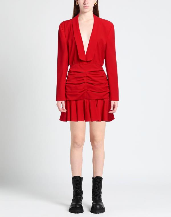 【送料無料】 フィロソフィーデロレンゾセラフィーニ レディース ワンピース トップス Short dress Red