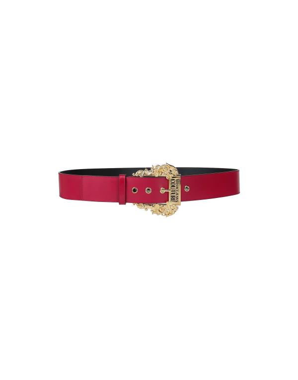 ヴェルサーチ ベルト（レディース） 【送料無料】 ヴェルサーチ レディース ベルト アクセサリー High-waist belt Garnet