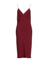 【送料無料】 トラサルディ レディース ワンピース トップス Midi dress Burgundy