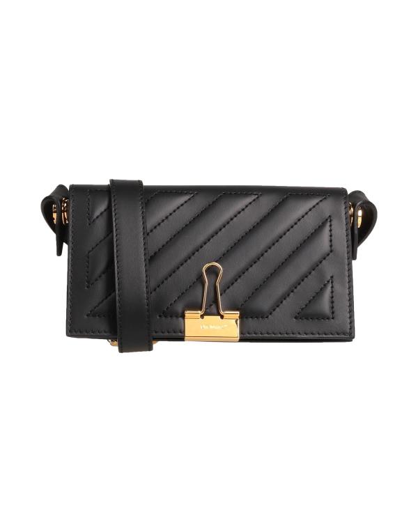 【送料無料】 オフホワイト レディース ショルダーバッグ バッグ Cross-body bags Black