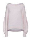 【送料無料】 セミクチュール レディース ニット・セーター アウター Sweater Light pink