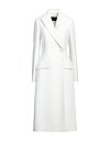 【送料無料】 プロエンザショラー レディース ジャケット・ブルゾン アウター Full-length jacket White