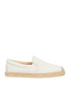 【送料無料】 トッズ レディース スリッポン・ローファー シューズ Espadrilles Off white