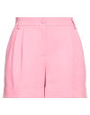 【送料無料】 モスキーノ レディース ハーフパンツ・ショーツ ボトムス Shorts & Bermuda Pink