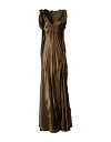 【送料無料】 ランバン レディース ワンピース トップス Long dress Military green