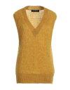 yz fp[ggt@Cu fB[X jbgEZ[^[ AE^[ Sleeveless sweater Mustard