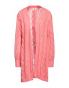 【送料無料】 ヴィコロ レディース カーディガン アウター Cardigan Salmon pink