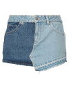 【送料無料】 レッドバレンティノ レディース ハーフパンツ・ショーツ デニムショーツ ボトムス Denim shorts Blue