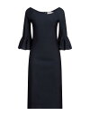 【送料無料】 キャロライナヘレラ レディース ワンピース トップス Midi dress Midnight blue