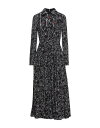 【送料無料】 ヴァレンティノ レディース ワンピース トップス Midi dress Black