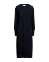 【送料無料】 エリカ・カヴァリーニ レディース ワンピース トップス Midi dress Navy blue