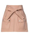 【送料無料】 レッドバレンティノ レディース ハーフパンツ・ショーツ ボトムス Shorts & Bermuda Blush