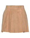 【送料無料】 ロッソピューロ レディース スカート ボトムス Mini skirt Beige