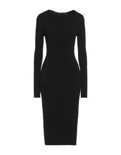 【送料無料】 フェデリカ トシ レディース ワンピース トップス Midi dress Black 【送料無料】 フェデリカ トシ レディース ワンピース トップス Midi dress Black