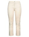 【送料無料】 トラサルディ レディース カジュアルパンツ クロップドパンツ ボトムス Cropped pants & culottes Beige