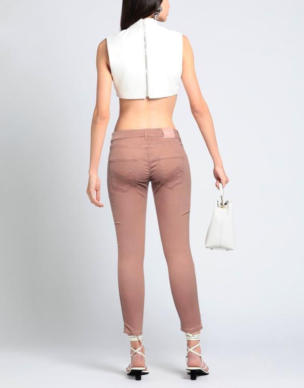 【送料無料】 ヤコブ コーエン レディース デニムパンツ ボトムス Cropped jeans Pastel pink