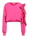 【送料無料】 ジジル レディース パーカー・スウェット アウター Sweatshirt Fuchsia