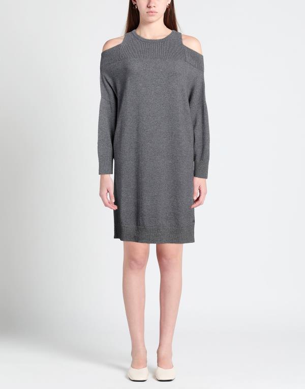 【送料無料】 リビアナコンティ レディース ワンピース トップス Short dress Grey