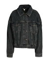 トップショップ 【送料無料】 トップショップ レディース ジャケット・ブルゾン デニムジャケット アウター Denim jacket Blue