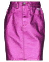 エムエスジイエム 【送料無料】 エムエスジイエム レディース スカート ボトムス Denim skirt Fuchsia