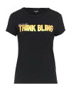 【送料無料】 ジャストカバリ レディース Tシャツ トップス T-shirt Black