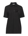 【送料無料】 ヴァレンティノ レディース ポロシャツ トップス Polo shirt Black